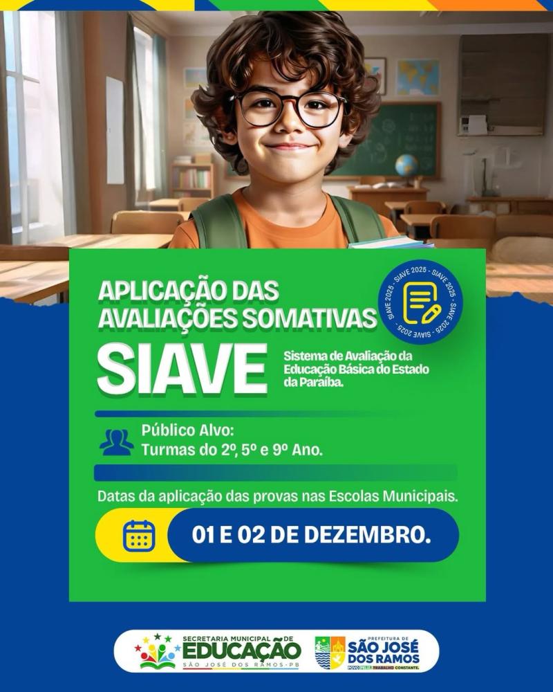 São José dos Ramos se prepara para aplicação do SAEB-PB nos dias 1º e 2 de dezembro