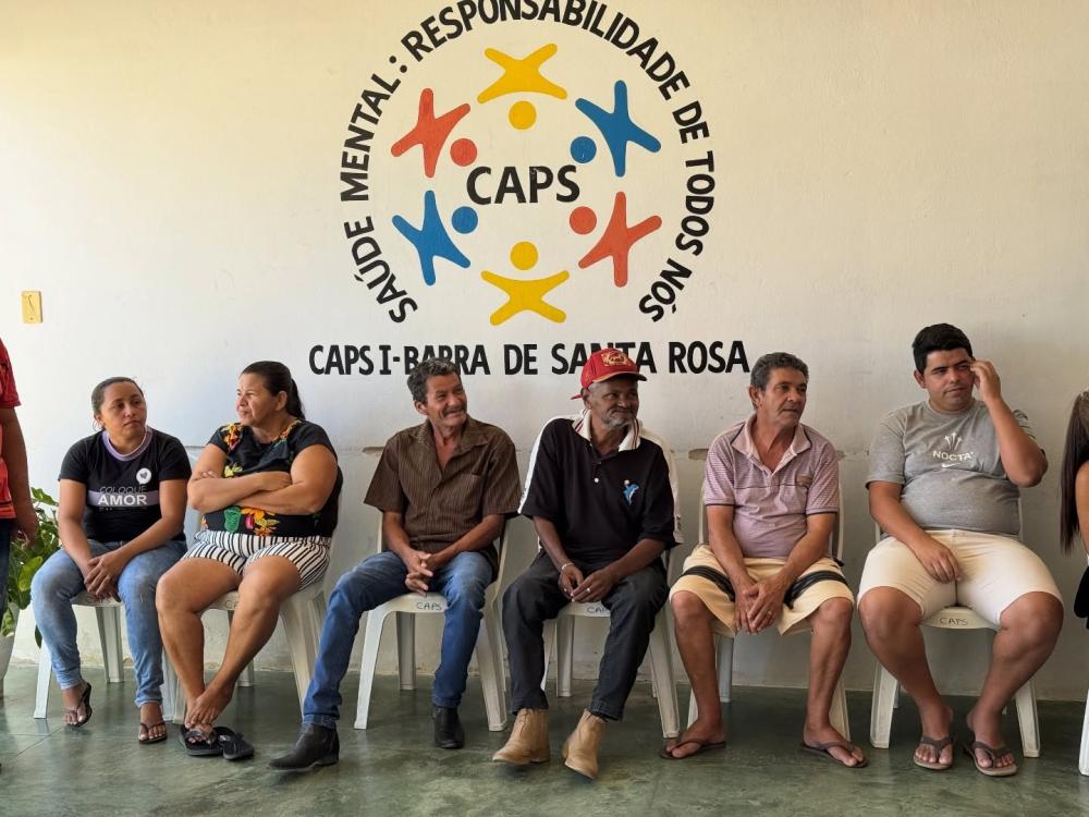 CAPS de Barra de Santa Rosa desenvolve projeto sobre energias renováveis com usuários