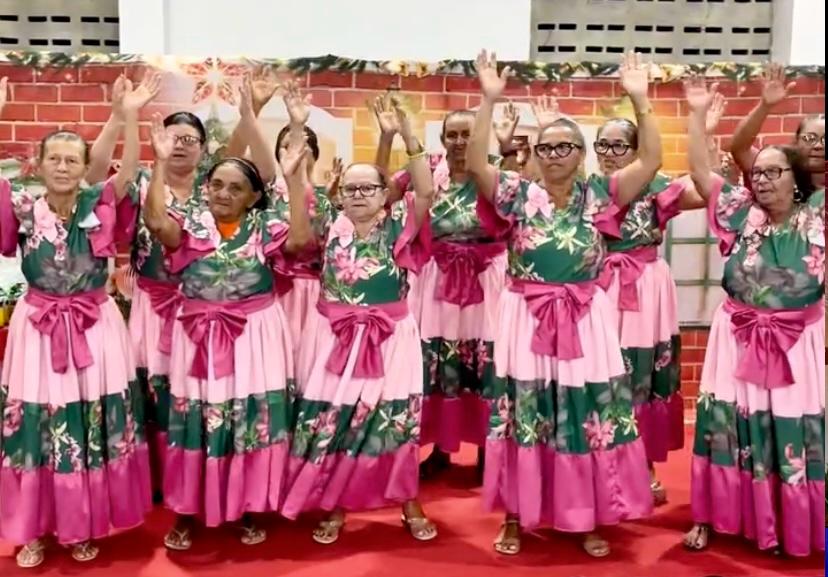 Caldas Brandão realiza confraternização de encerramento dos grupos de idosos do SCFV