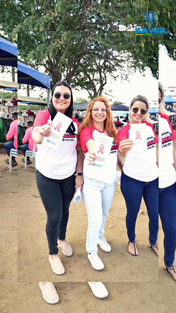 Boa Vista reforça prevenção no Dezembro Vermelho com ação na Feira de Gado