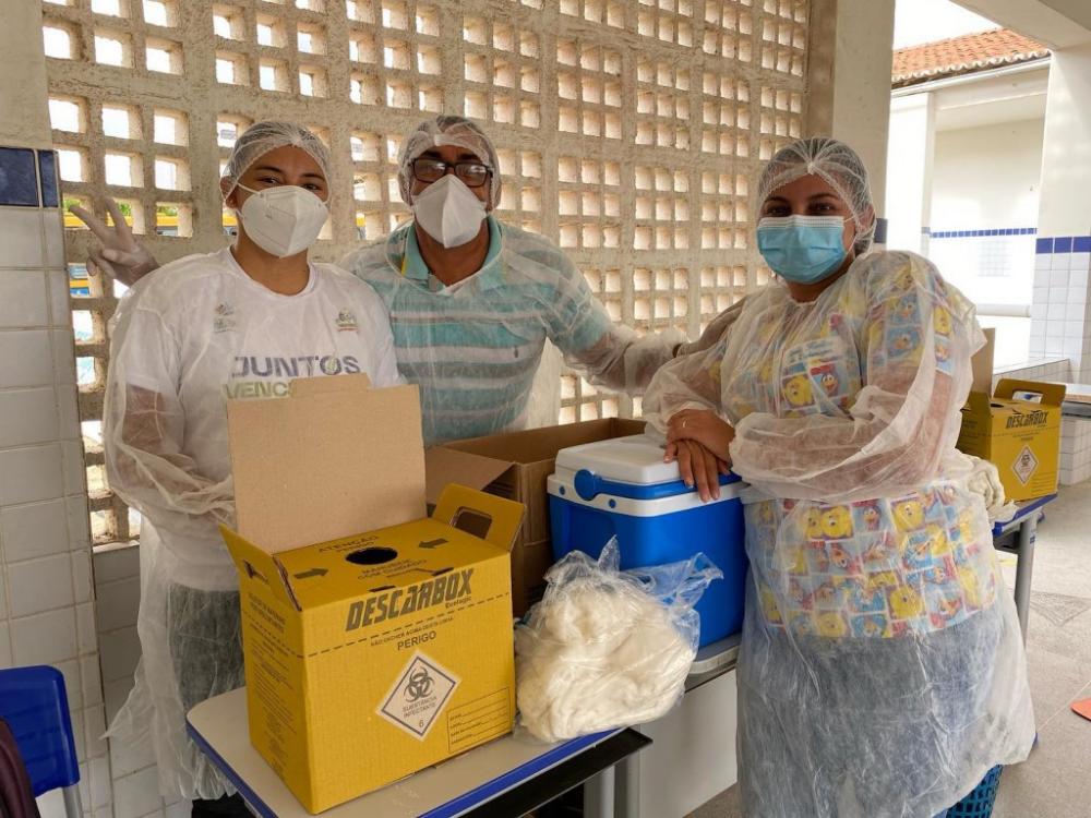 Prefeitura de Barra de Santa Rosa segue aplicação da 3ª e 4ª dose da vacina contra a Covid-19 na próxima quinta (12)