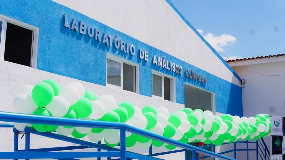 Prefeitura de São José de Espinharas entrega laboratório moderno e fortalece a saúde pública