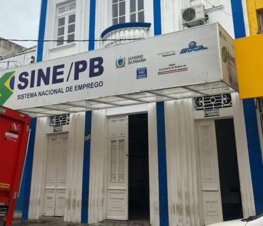 Sine-PB oferta mais de 390 vagas de emprego em sete municípios paraibanos 
