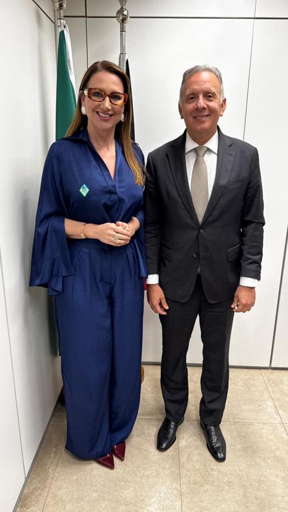 Prefeita Denise Bayma fortalece agenda em Brasília e amplia articulação por recursos para Bom Jesus