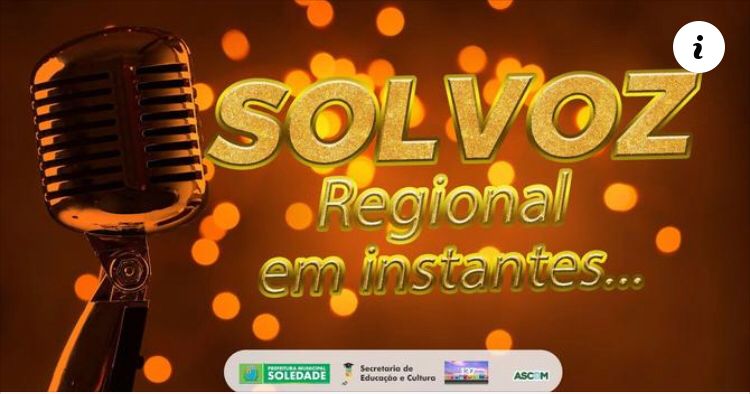 Grande Final do SolVoz Regional 2022 em Soledade