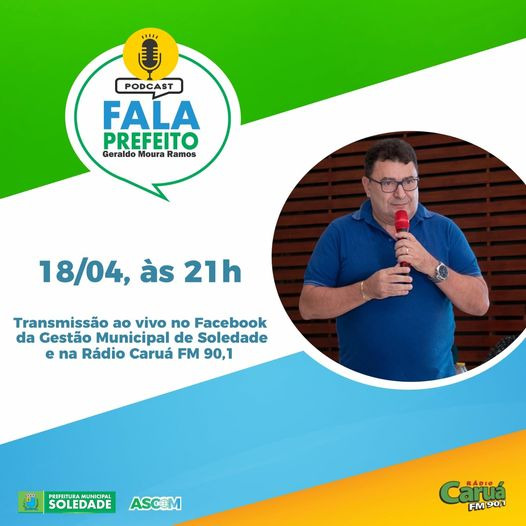 Programa Fala Prefeito de Soledade